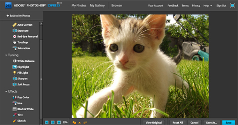 Nowy Photoshop Express!